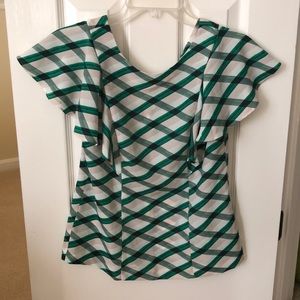 Banana Republic checkered blouse - Size 0